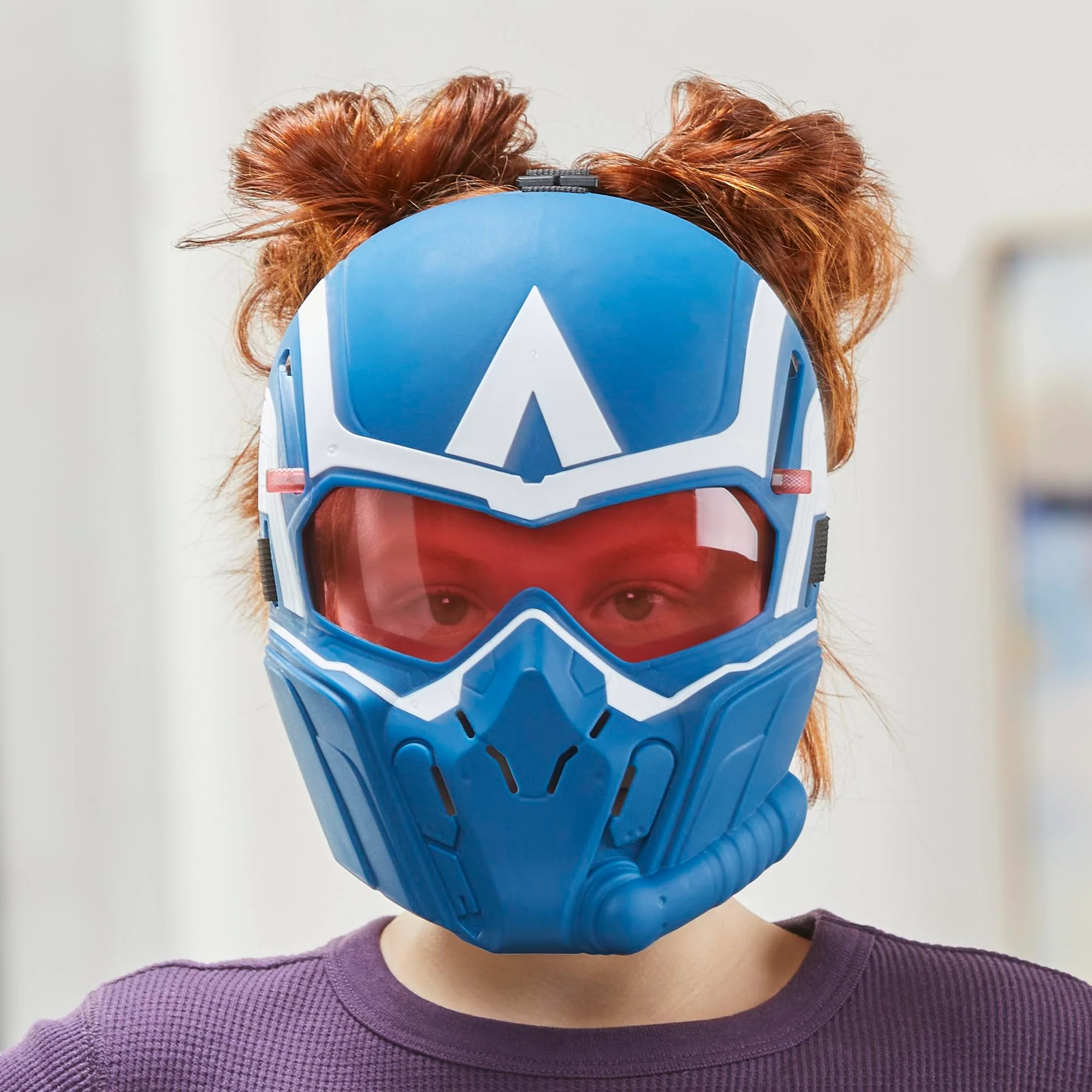 Marvel Studios Captain America Brave New World Flight Vision Mask, Roleplay Toy, Super Hero Toys for Kids 5 and Up - Image 8