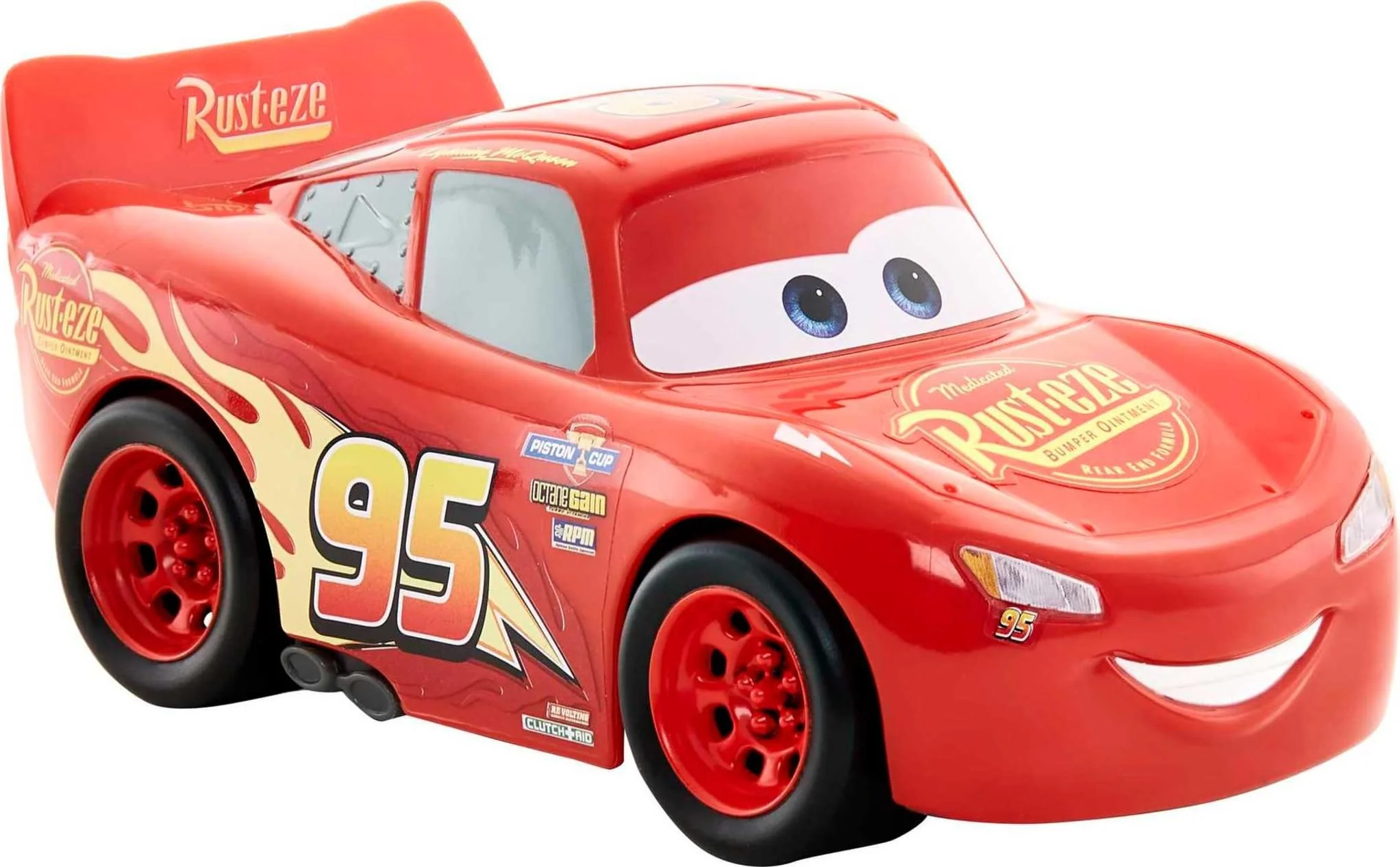 Mattel Disney Pixar Cars Track Talkers Toy Vehicles, Lightning McQueen Talking Car, 5.5-inch Character Collectible - Image 3