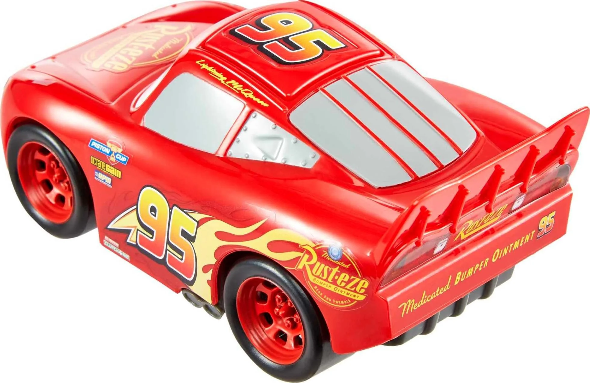 Mattel Disney Pixar Cars Track Talkers Toy Vehicles, Lightning McQueen Talking Car, 5.5-inch Character Collectible - Image 4