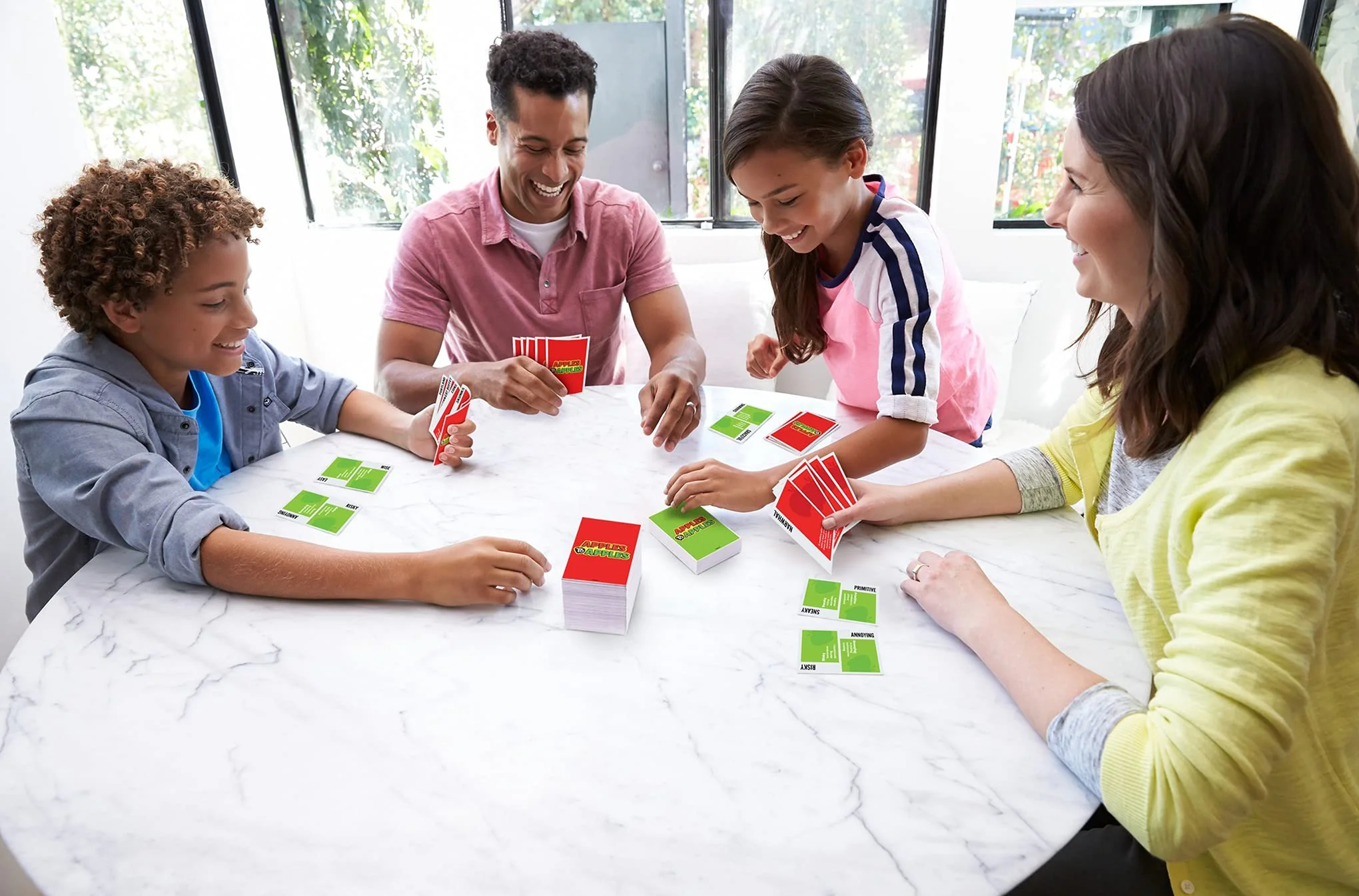 Mattel Games Apples to Apples Card Game, Family Game for Game Night with Family-Friendly Words to Make Crazy Combinations - Image 5
