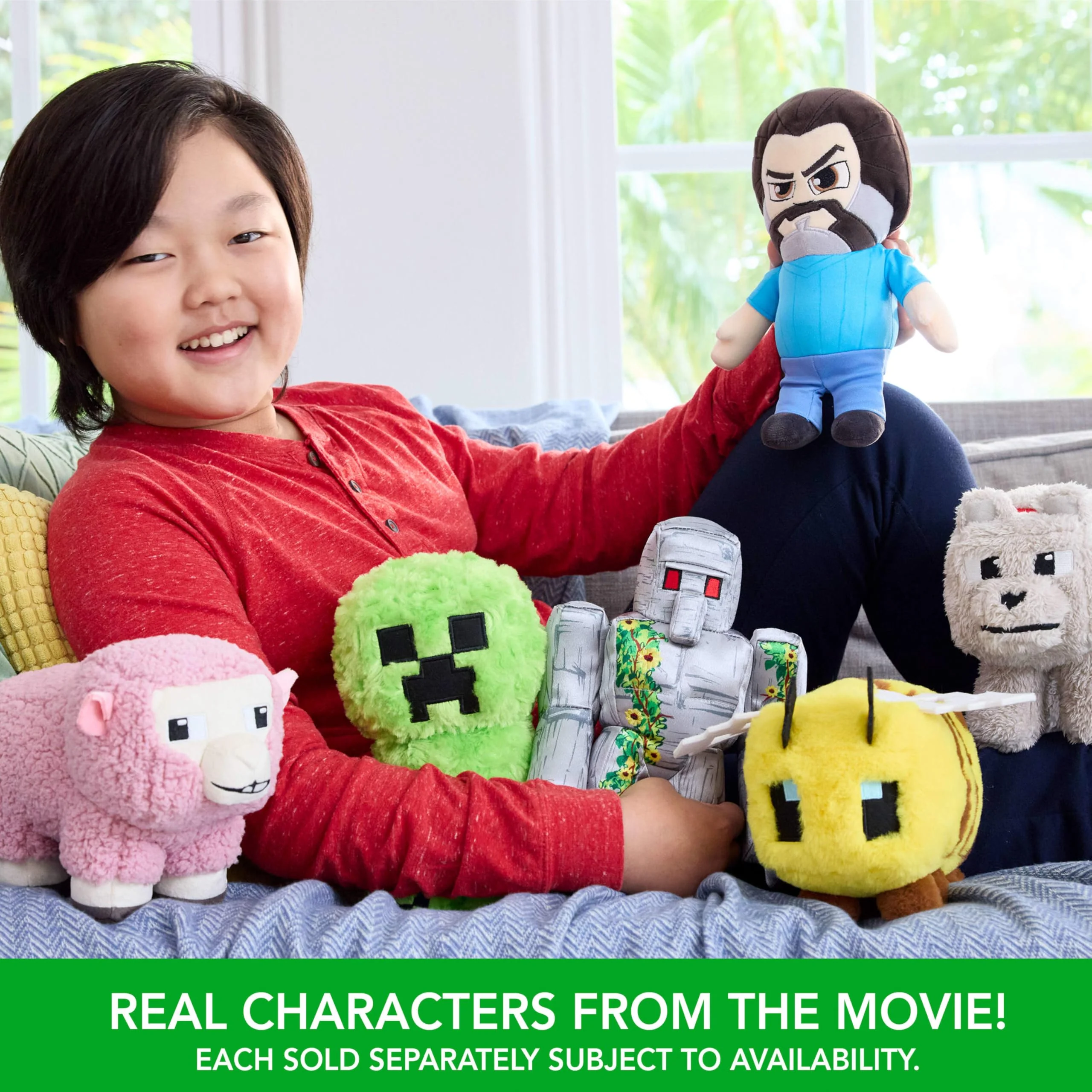 Mattel Minecraft Plush Toy, Bee Soft Doll Inspired by A Minecraft Movie Character, 8-inch Collectible - Image 2