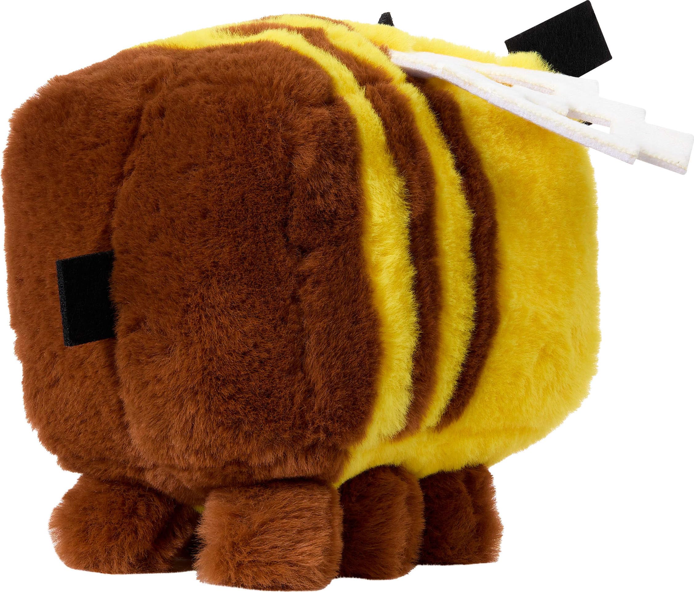 Mattel Minecraft Plush Toy, Bee Soft Doll Inspired by A Minecraft Movie Character, 8-inch Collectible - Image 3