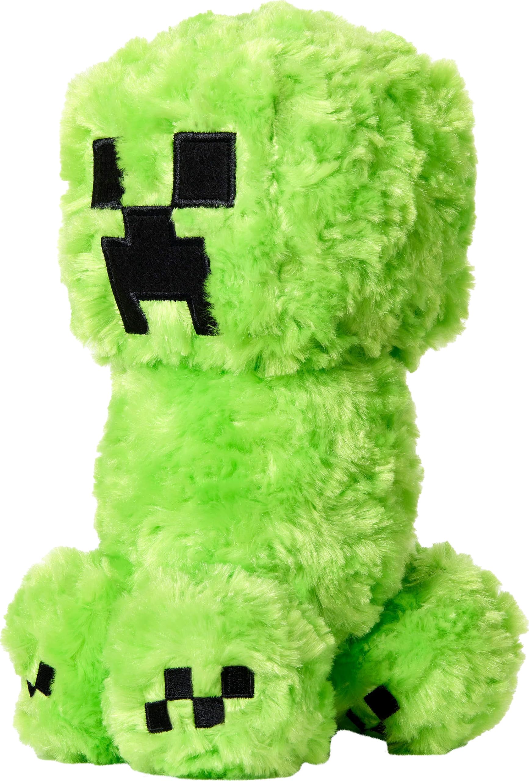 Mattel Minecraft Plush Toy, Creeper Soft Doll Inspired by A Minecraft Movie Character, 8-inch Collectible - Image 3