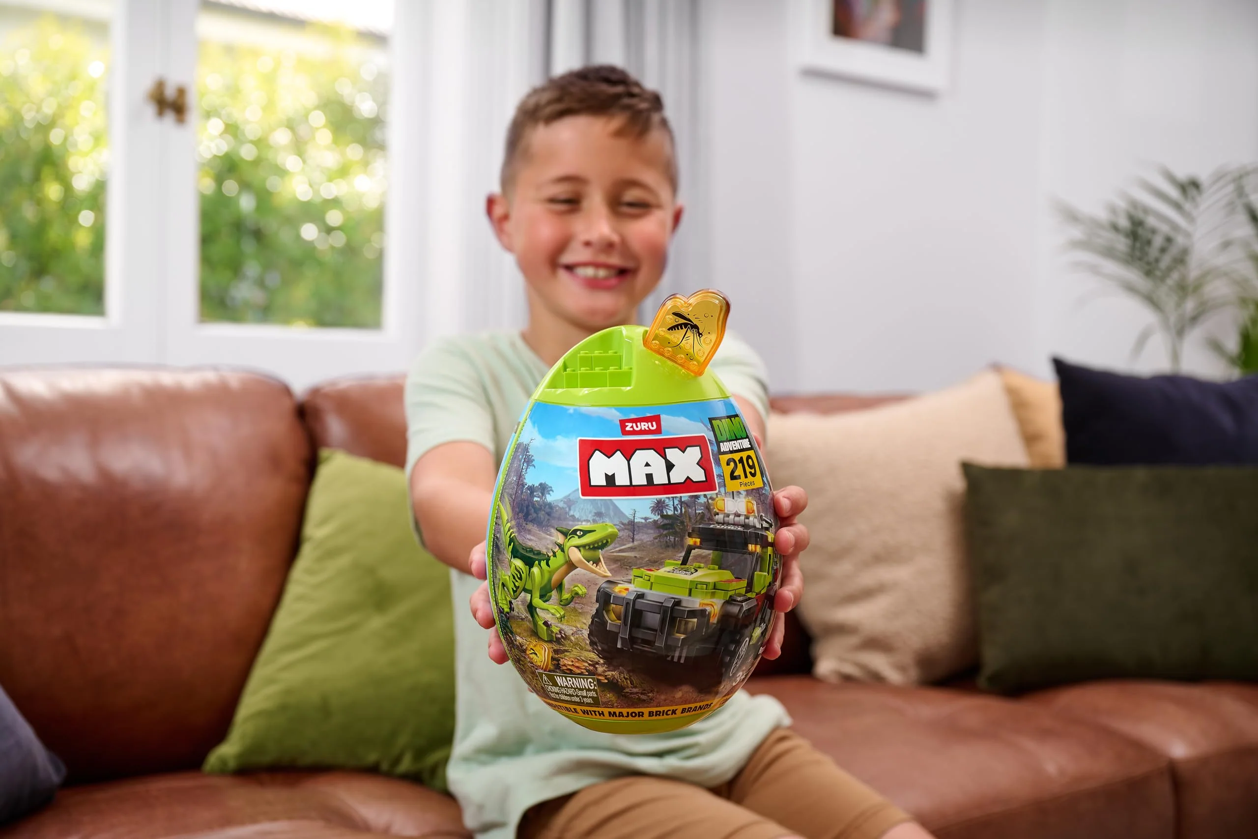 Max Build More 219 Pc Dino Escape Series 1 Brick Set for Kids 3+ Create Dino Vehicles and More UNbox, Discover, Build - Image 4