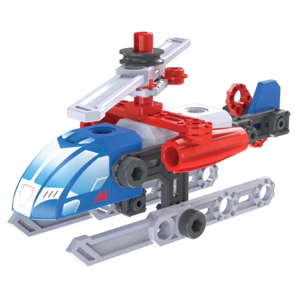 Meccano Junior, Helicopter STEAM Model Building Kit, for Kids Aged 5 and Up - Image 4
