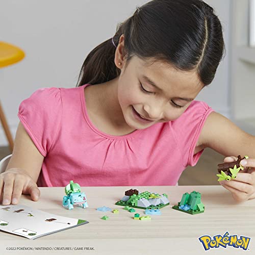 MEGA Pokémon Action Figure Building Toys Set For Kids, Bulbasaur'S Forest Fun With 82 Pieces, 1 Poseable Character, Age 9+ Years Gift Idea - Image 5
