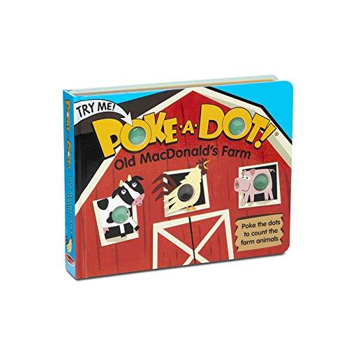 Melissa & Doug Children's Book - Poke-A-Dot: Old MacDonal'S Farm (Board Book with Buttons To Pop)