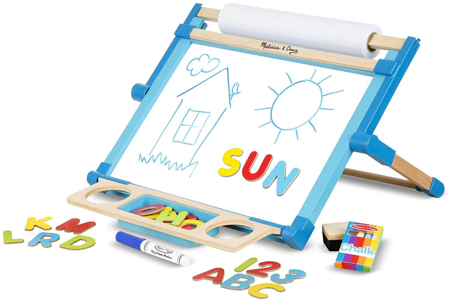 Melissa & Doug Double-Sided Tabletop Easel - Image 3