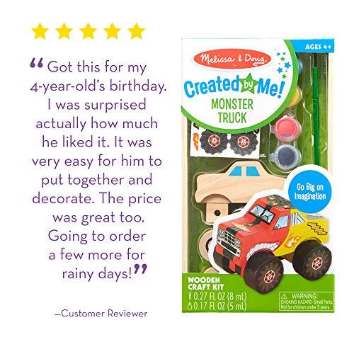 Melissa & Doug Monster Truck Wooden Craft Kit - Image 6