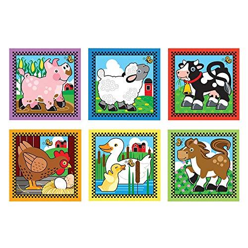 Melissa & Doug Farm Cube Puzzle - Image 4