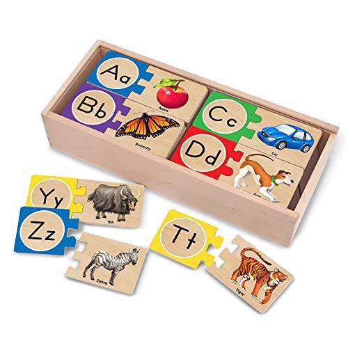 Melissa & Doug Self-Correcting Letter Puzzles