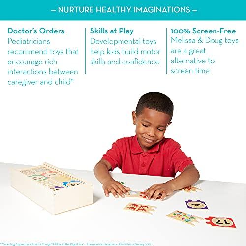 Wooden Number Puzzles Self-Correcting, Melissa & Doug - Image 5
