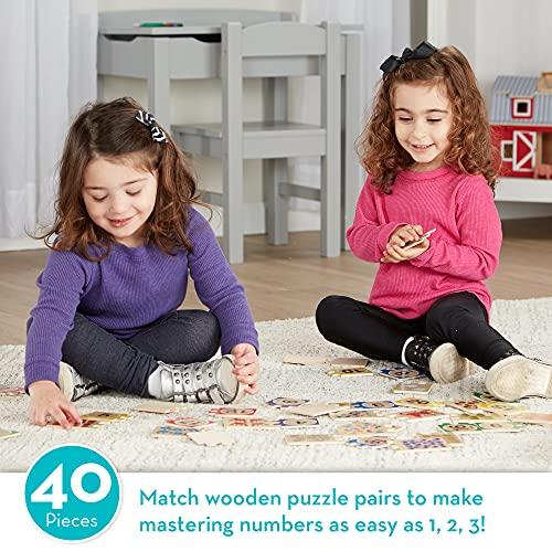 Wooden Number Puzzles Self-Correcting, Melissa & Doug - Image 6