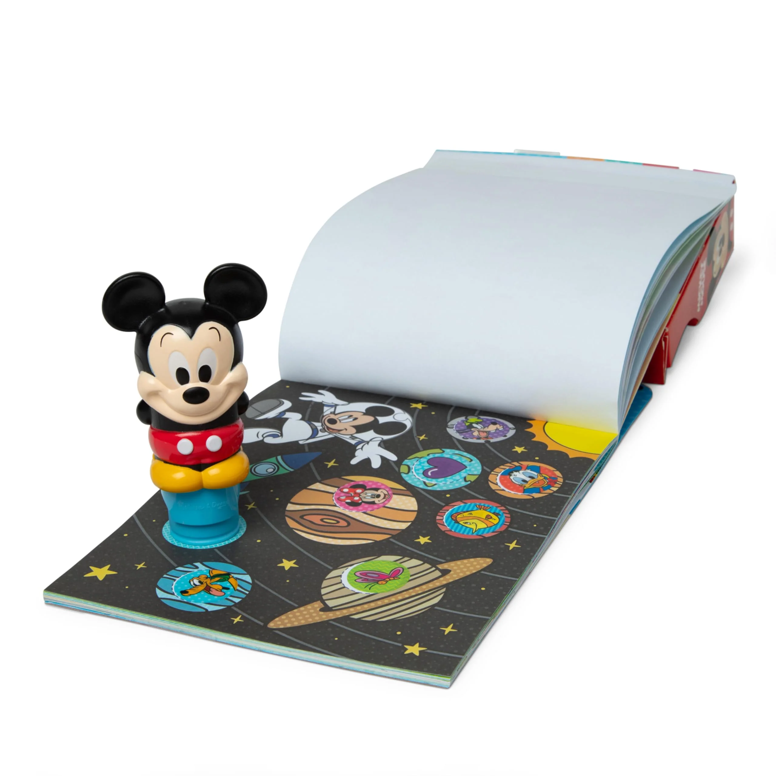 Melissa & Doug Sticker Wow!™ 24-Page Activity Pad and Sticker Stamper, 300 Stickers, Arts and Crafts Fidget Toy Collectible Character – Disney Mickey Mouse - for Kids Ages 3+ - FSC Certified - Image 8