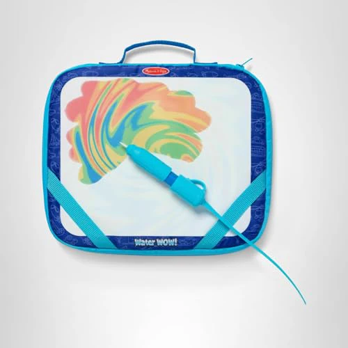 Melissa & Doug Water Wow! Take-Along Reusable Color-Reveal Drawing Set Mess-Free Multi-Activity Pad with Water PenTravel Toy for Toddlers & Kids Ages 3+ - Image 4