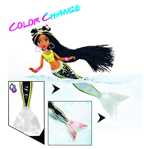 MERMAZE MERMAIDZ Color Change Jordie Mermaid Fashion Doll with Designer Outfit & Accessories, Stylish Hair & Sculpted Tail, Poseable - Image 15