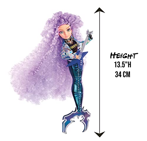 MERMAZE MERMAIDZ Color Change Riviera Mermaid Fashion Doll with Designer Outfit & Accessories, Stylish Hair & Sculpted Tail, Poseable, Toy Gift Girls Boys Collectors Ages 4 5 6 7 8 to 12+, 580812 - Image 12
