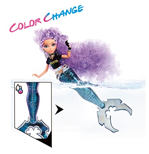 MERMAZE MERMAIDZ Color Change Riviera Mermaid Fashion Doll with Designer Outfit & Accessories, Stylish Hair & Sculpted Tail, Poseable, Toy Gift Girls Boys Collectors Ages 4 5 6 7 8 to 12+, 580812 - Image 13