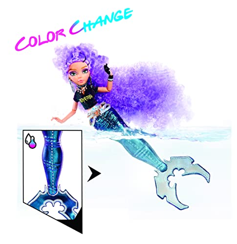MERMAZE MERMAIDZ Color Change Riviera Mermaid Fashion Doll with Designer Outfit & Accessories, Stylish Hair & Sculpted Tail, Poseable, Toy Gift Girls Boys Collectors Ages 4 5 6 7 8 to 12+, 580812 - Image 14