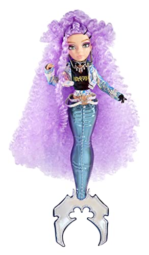 MERMAZE MERMAIDZ Color Change Riviera Mermaid Fashion Doll with Designer Outfit & Accessories, Stylish Hair & Sculpted Tail, Poseable, Toy Gift Girls Boys Collectors Ages 4 5 6 7 8 to 12+, 580812 - Image 6
