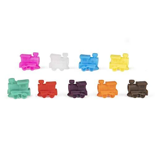 Mexican Train Dominoes Game in Aluminum Carry Case - Image 4