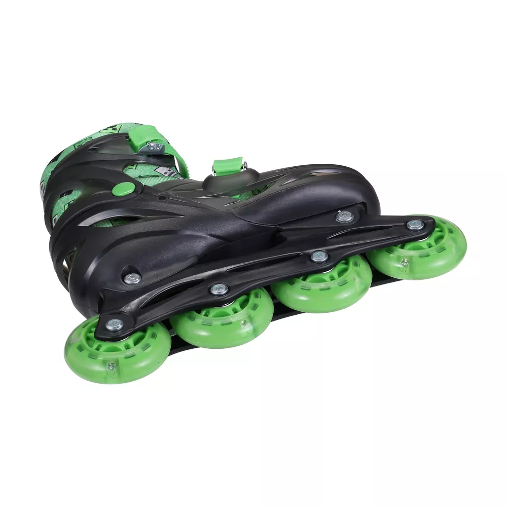 Minecraft 2-in-1 Roller Skates with Light-Up Wheels and Adjustable Fit - Image 5