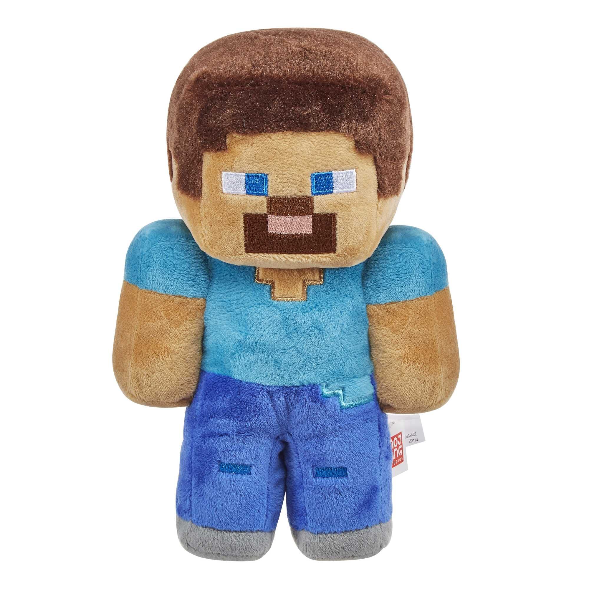 Minecraft Basic Plush Character Soft Dolls, Video Game-Inspired Collectible Toy Gifts for Kids & Fans Ages 3 Years Old & Up - Image 3