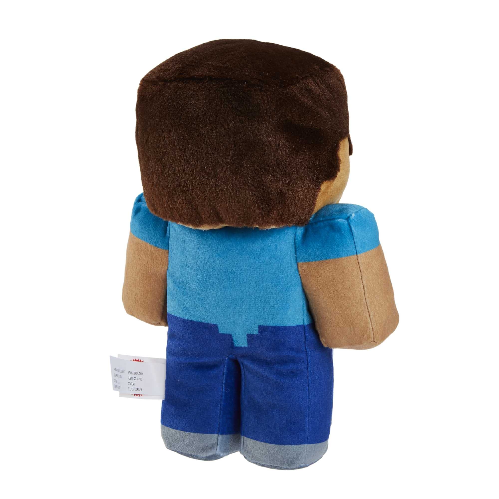 Minecraft Basic Plush Character Soft Dolls, Video Game-Inspired Collectible Toy Gifts for Kids & Fans Ages 3 Years Old & Up - Image 4