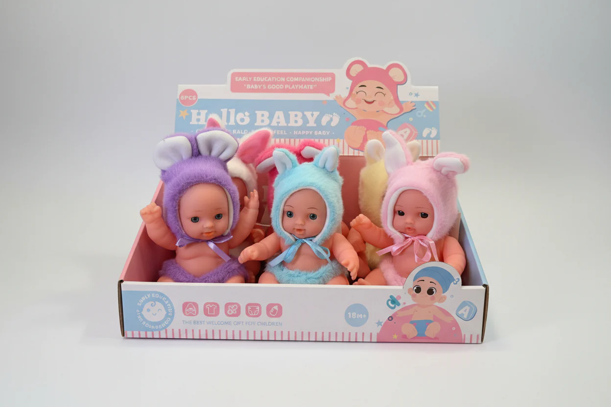 Mini Baby Doll 4-6 Inch, Assortment, Sold Separately