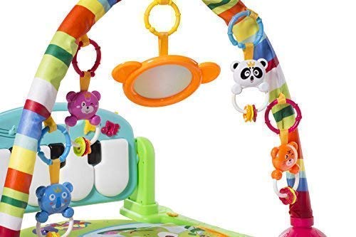 MooToys Kick and Play Newborn Toy with Piano for Baby 1 - 36 Month, Lay and Play, Sit and Play, Activity Toys, Play Mat Activity Gym for Baby - Image 3