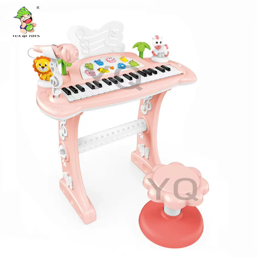 Multifunctional Play And Sing Electronic Organ With Chair - Image 2