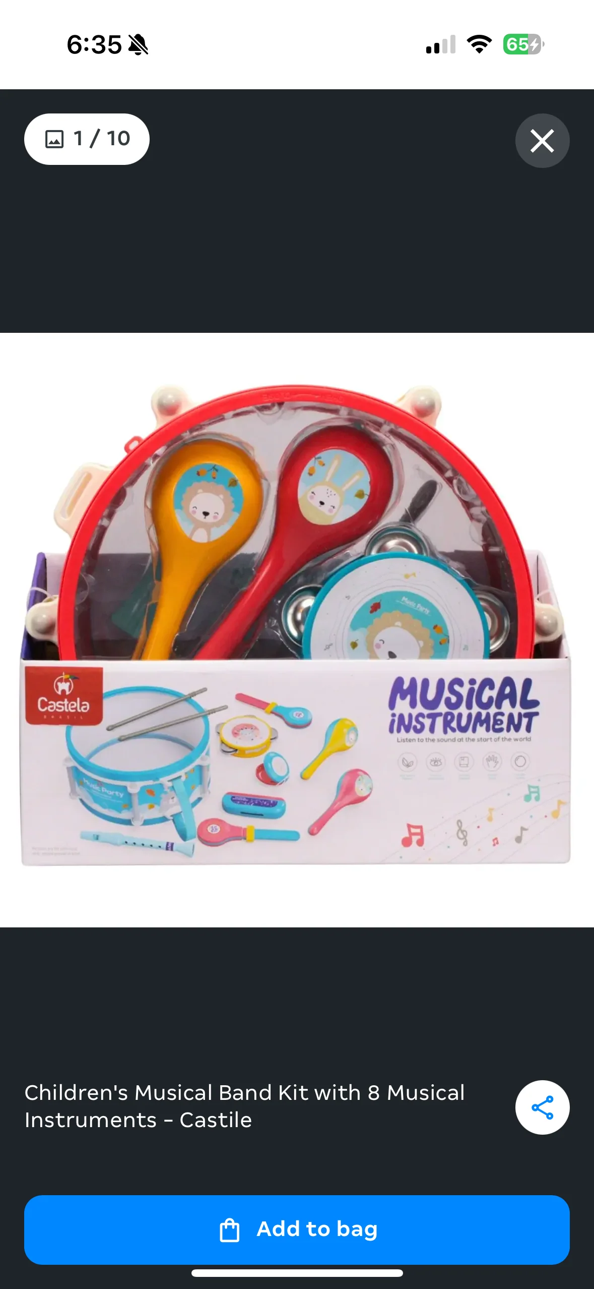 Musical Instrument Set For children - Image 2