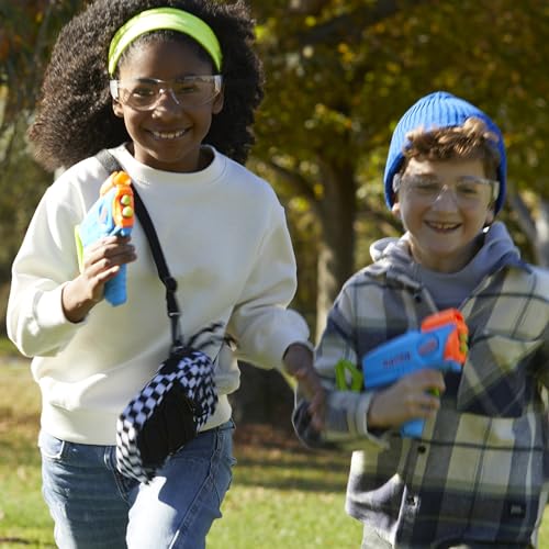 NERF Elite Junior Racer Easy Play Dart Blaster, 4 Nerf Elite Darts, Nerf Blaster Outdoor Toys for 6 Year Old Boys & Girls & Up - Image 6