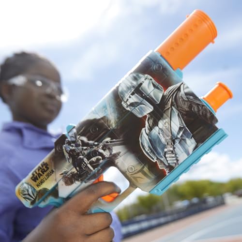 Nerf Star Wars The Mandalorian Dart Blaster, 12 Elite Darts, Internal Clip, Toy Foam Blasters for 8 Year Old Boys & Girls & Up - Image 10