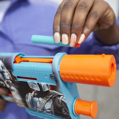 Nerf Star Wars The Mandalorian Dart Blaster, 12 Elite Darts, Internal Clip, Toy Foam Blasters for 8 Year Old Boys & Girls & Up - Image 14