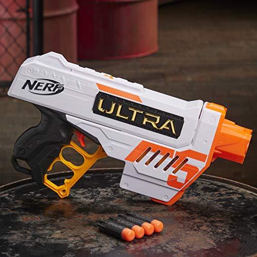 NERF Ultra Five Blaster 4-Dart Internal Clip, 4 Ultra Darts, Dart Storage - Image 5