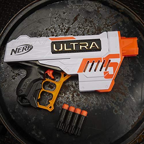NERF Ultra Five Blaster 4-Dart Internal Clip, 4 Ultra Darts, Dart Storage - Image 7