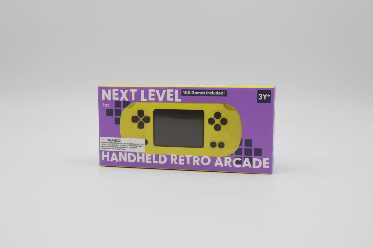 Next Level Handheld Retro Arcade Game, 100 Games Included - Image 4