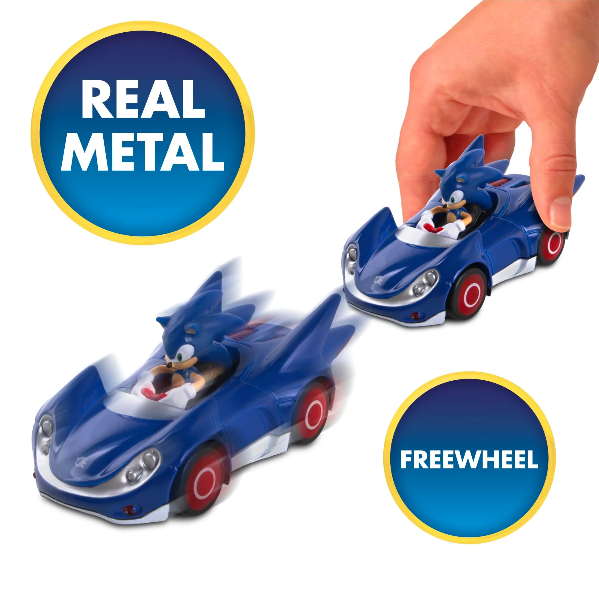 Sonic The Hedgehog Die-Cast Figure (1:64 Scale) - Image 8