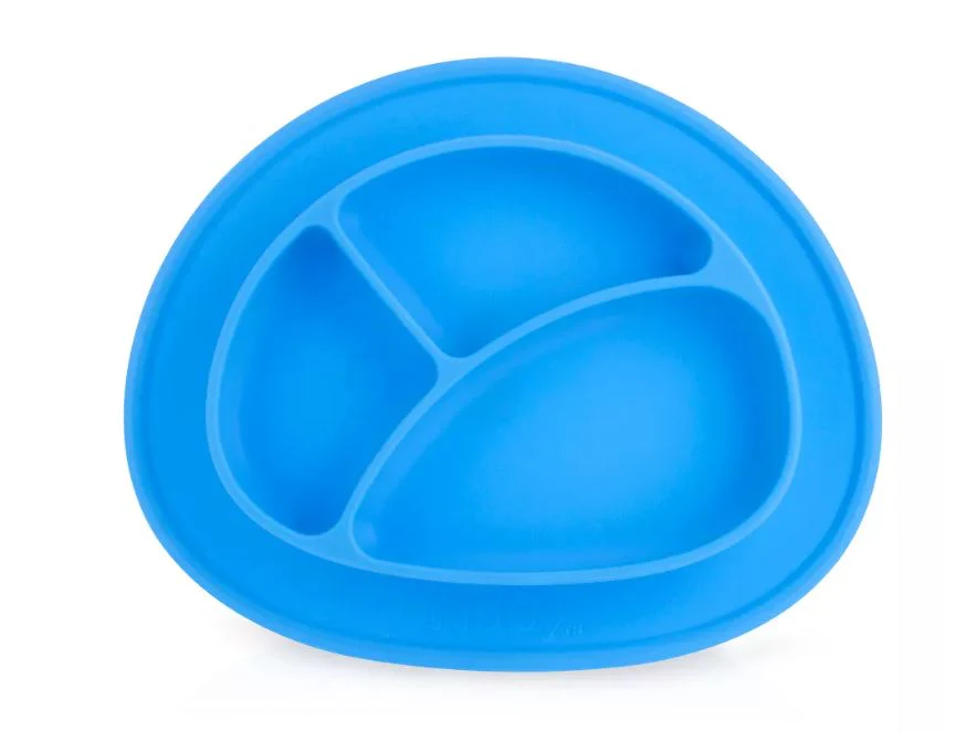 Nuby Oval Sectioned feeding mat, Green - Image 3