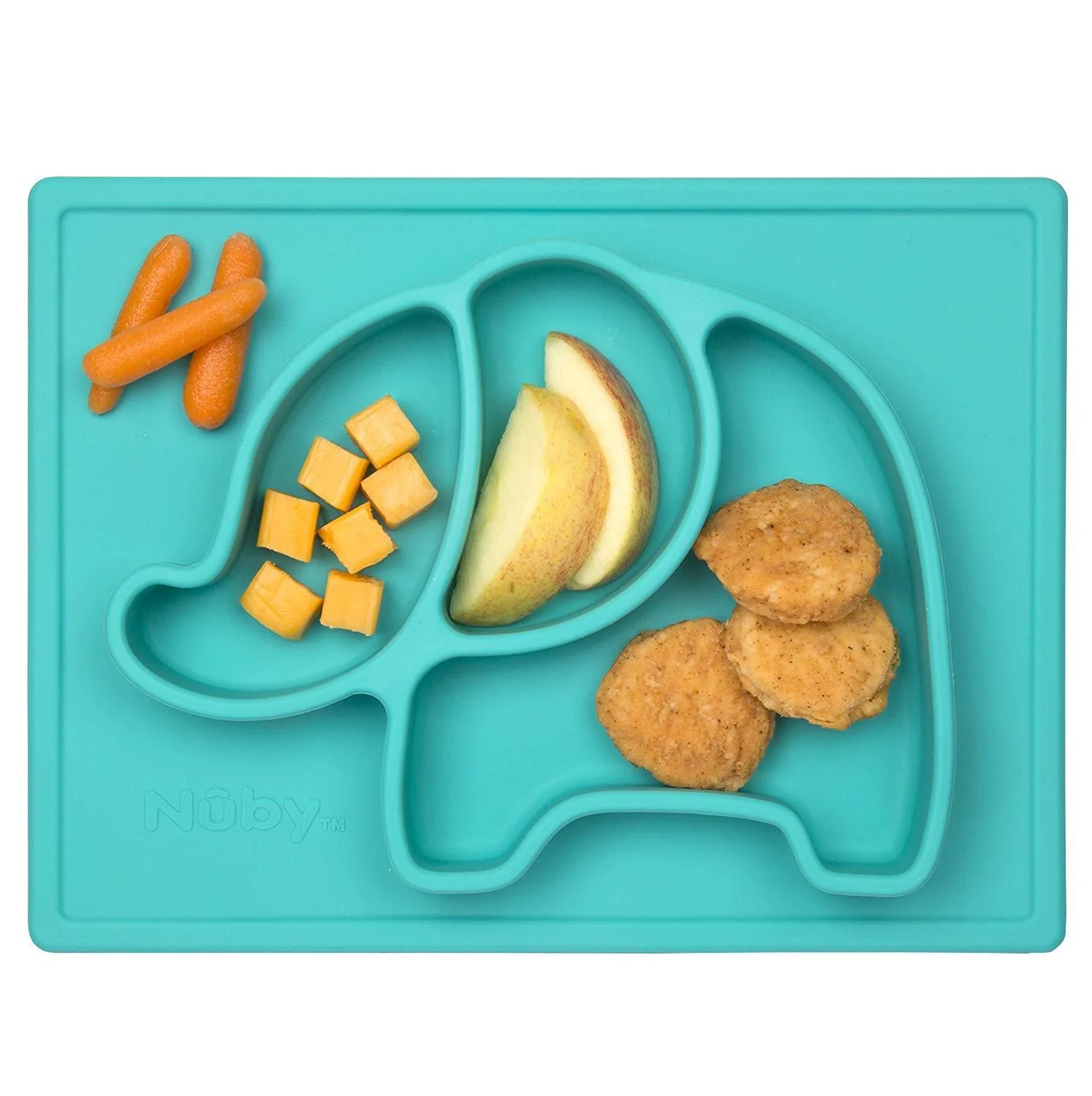 Nuby Sure Grip Elephant Silicone Placemat - Image 2