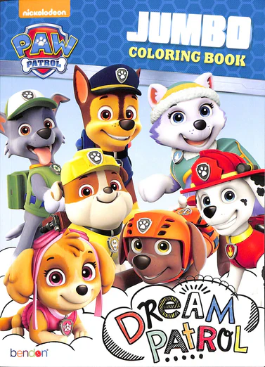 Paw Patrol Jumbo Coloring Book