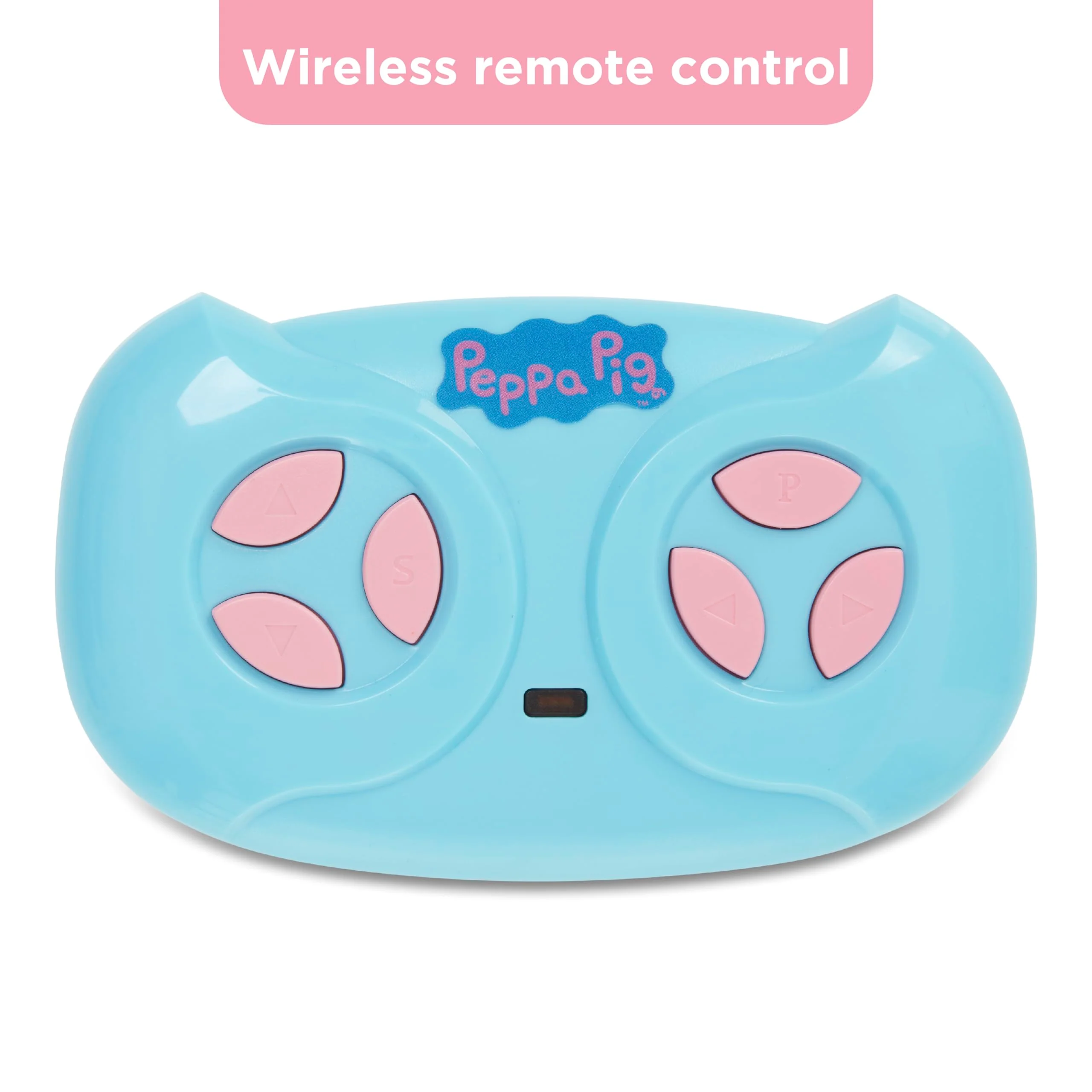 Peppa Pig Bumper Car for Kids, 2 Speed Electric Bumper Car Vehicle, Toddler Bumper Car with Remote Control and 360 Degree Turning, 6V Motor, LED Lights, Gifts for Toddlers - Image 3