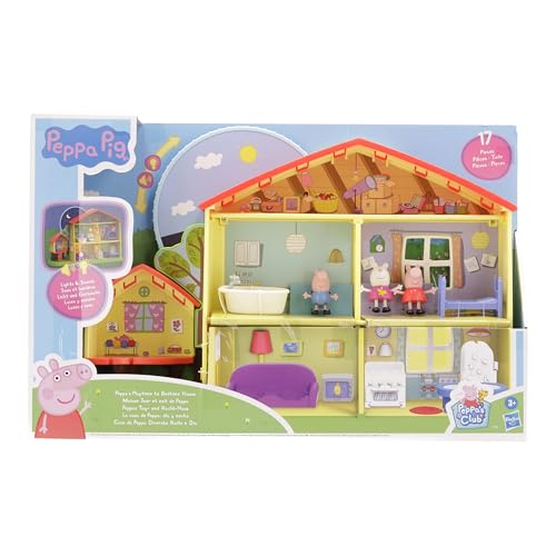 Peppa Pig - Peppa's Playtime to Bedtime House Preschool Toy, Speech, Light, and Sounds, Ages 3 and Up - Image 7