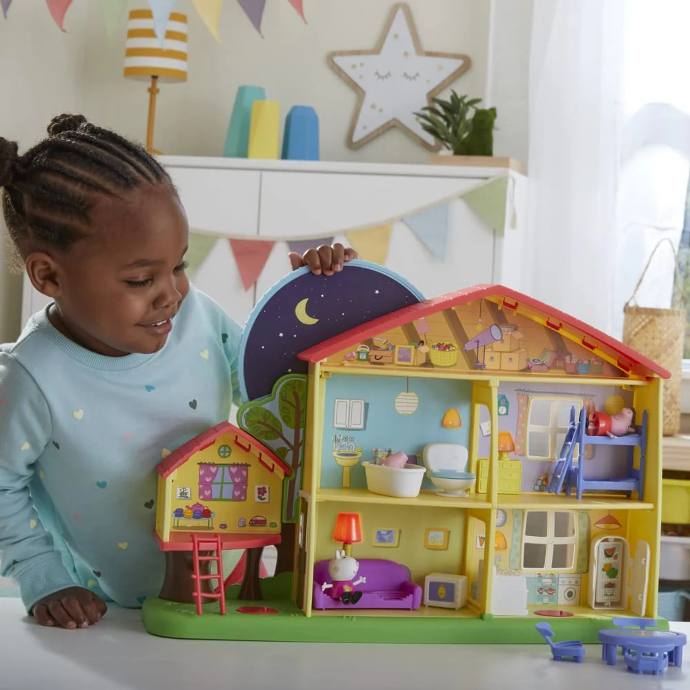 Peppa Pig - Peppa's Playtime to Bedtime House Preschool Toy, Speech, Light, and Sounds, Ages 3 and Up - Image 9
