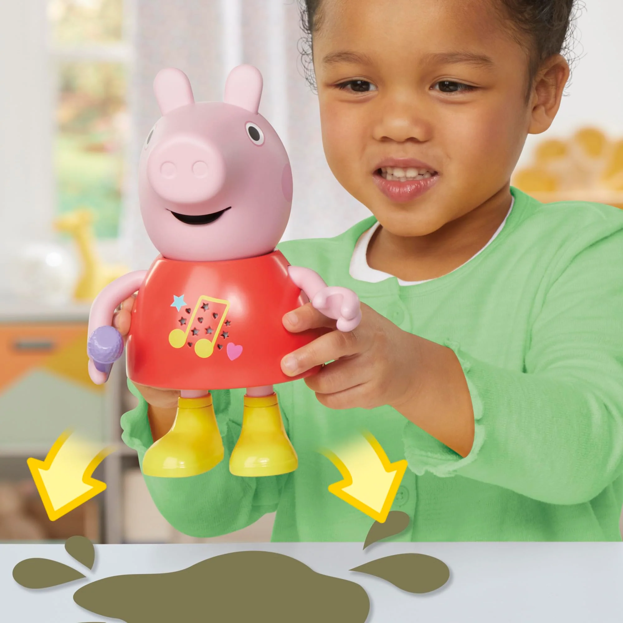 PEPPA PIG Talk & Sing Peppa Doll, Musical Toy with 50+ Sounds, Phrases, and Songs, Preschool Toys, Kids, Ages 3+ - Image 6