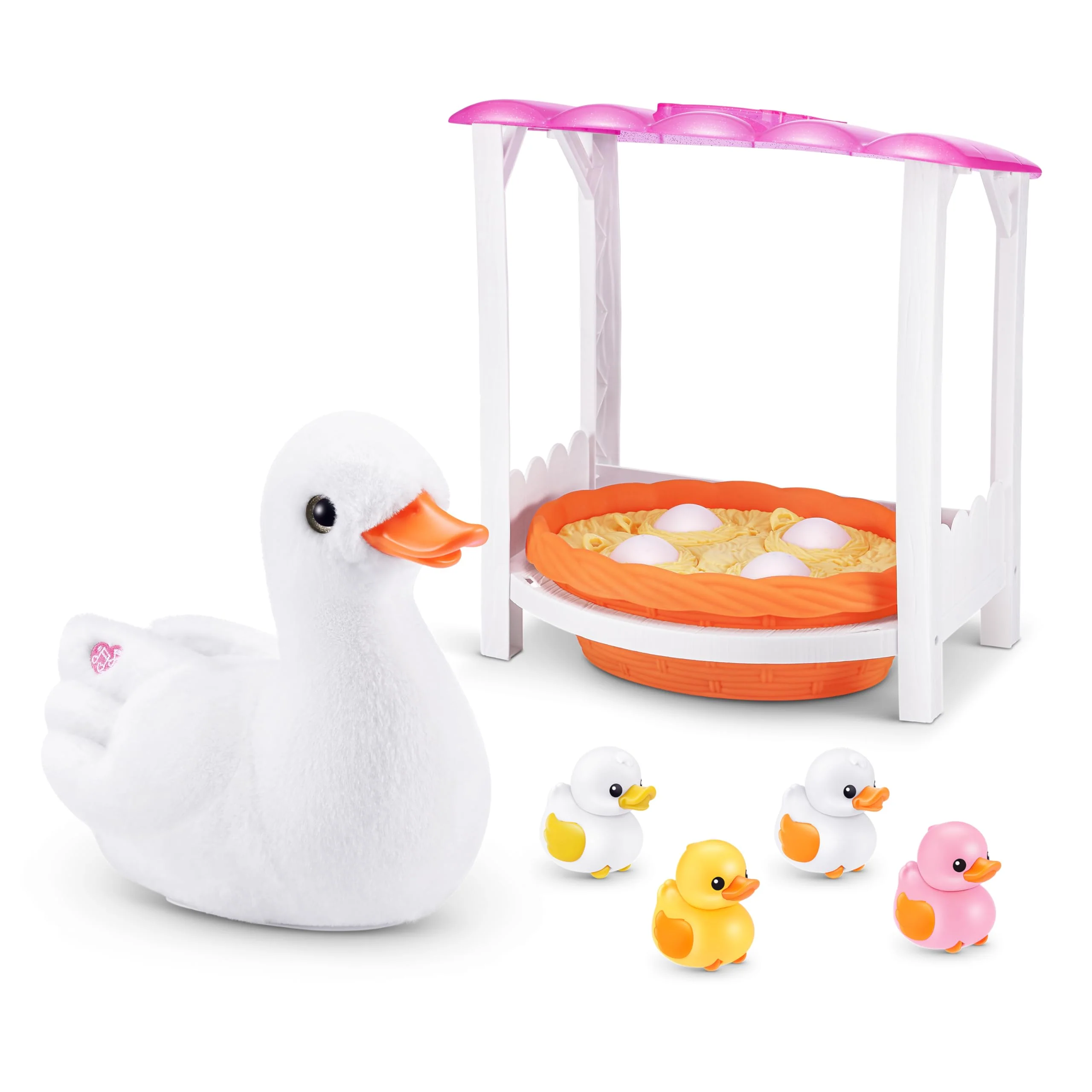 Pets Alive Mama Duck Surprise by ZURU, 4 Surprise Eggs, Baby Ducklings, 10+ Sounds, Walking Toy, Interactive Girls Toy, Ages 3+ - Image 7