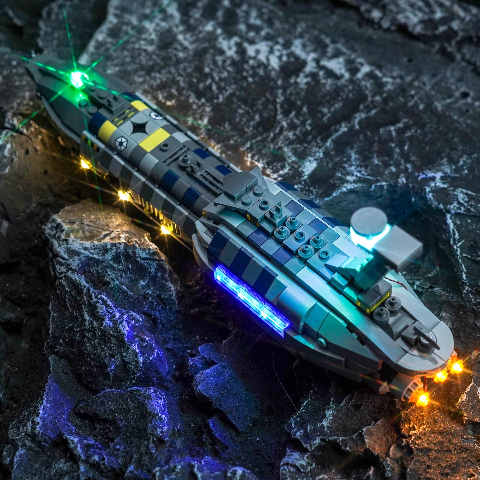 PIPART LED Light Kit for Lego 75377 Invisible Hand, Light Kit ONLY, Lego Model is NOT Included - Image 4