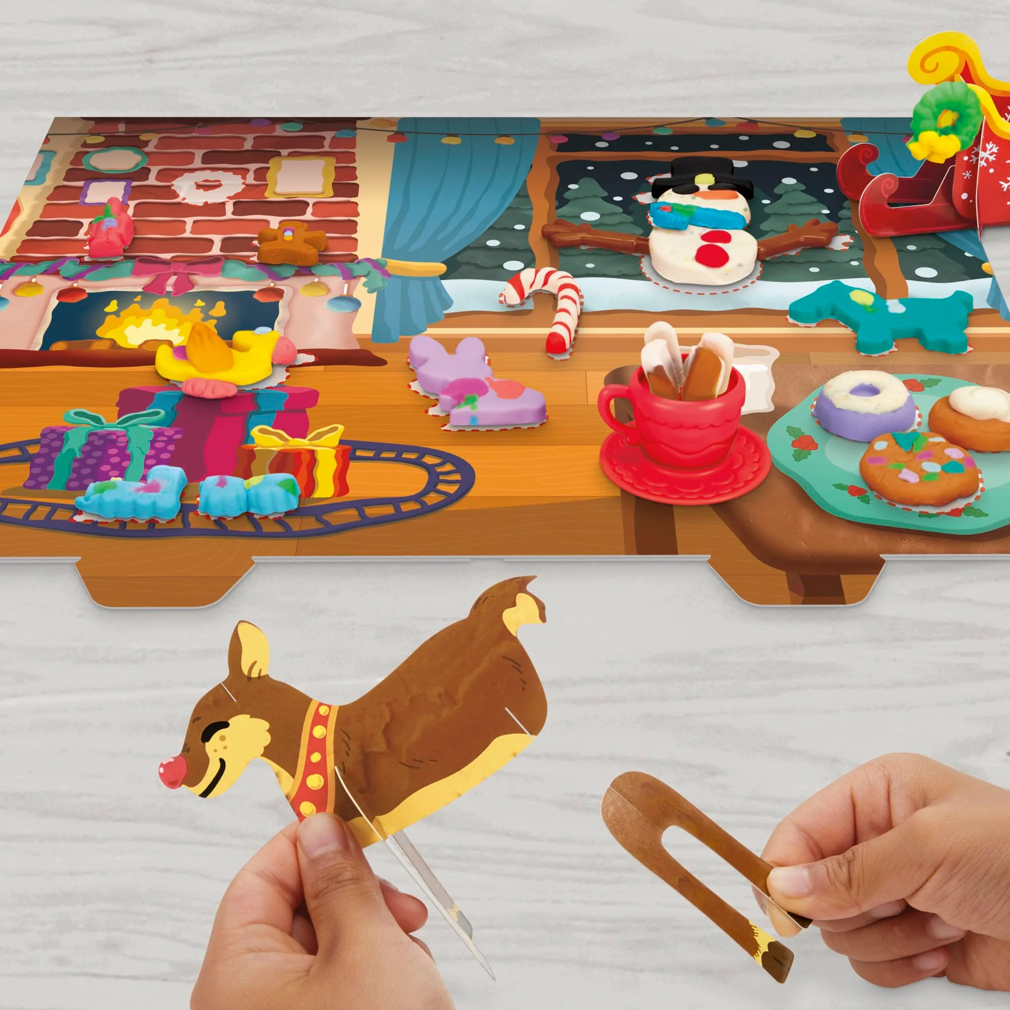 Play-Doh Holiday Advent Calendar for Kids, 24 Day Countdown, Multiple Surprise Gifts Behind Each Door, Arts & Crafts, Ages 3+ - Image 11