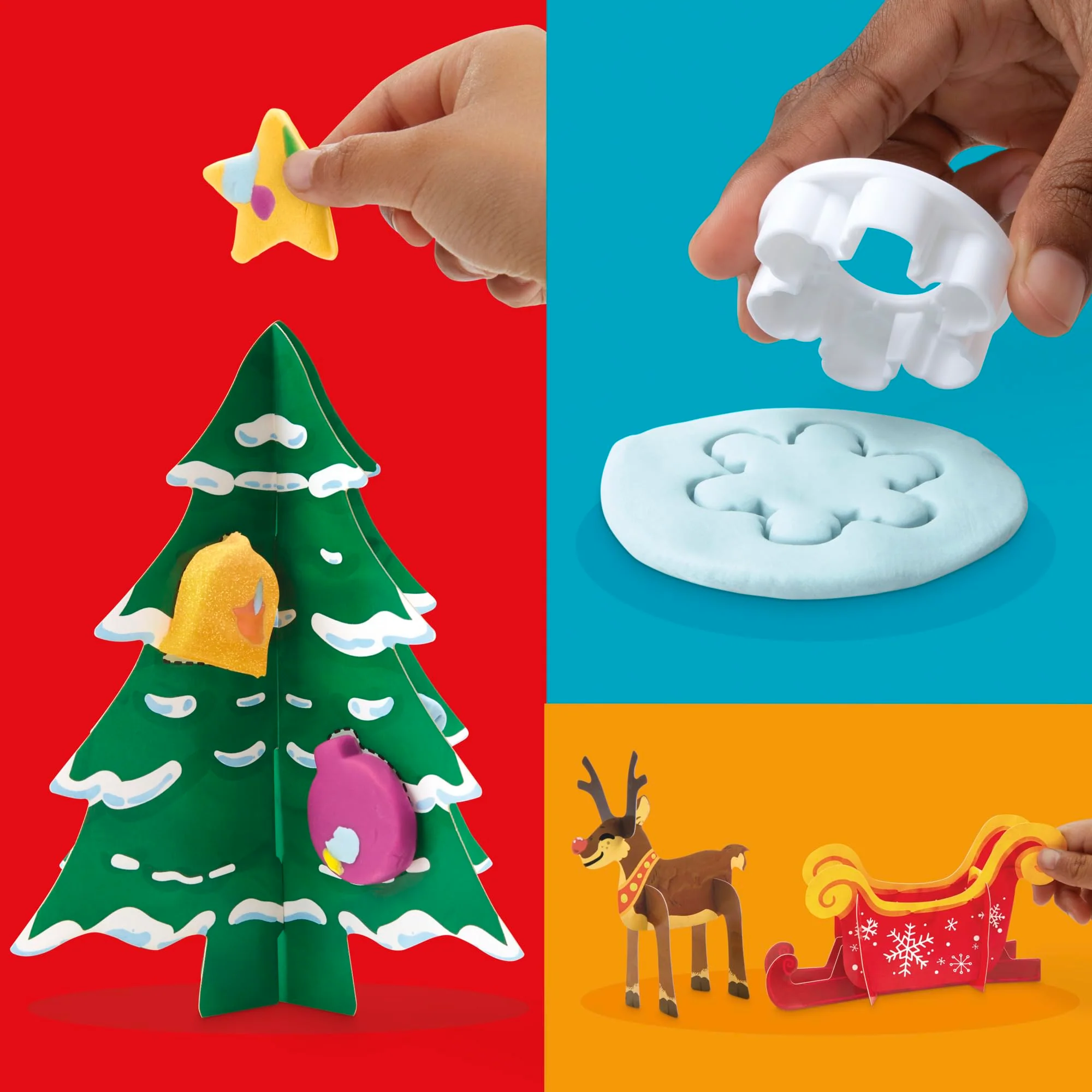 Play-Doh Holiday Advent Calendar for Kids, 24 Day Countdown, Multiple Surprise Gifts Behind Each Door, Arts & Crafts, Ages 3+ - Image 13